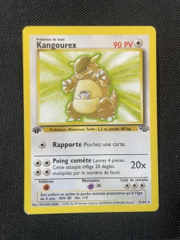 Carte Pokémon Kangourex 21/64 Edition 1 Ed 1 Jungle Wizards FR