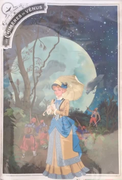 Poster BD es Chimères de Venus Spin Off Le Château des Étoiles Rue de Sèvres