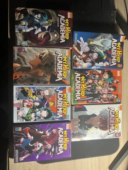 Tomes 3 à 9 de MHA