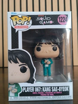 Funko Pop Squid Game 1224 Kang Sae-Byeok – Joueuse 067 avec boîte