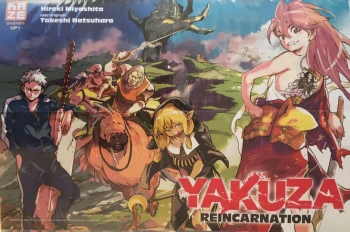 Poster Manga Shonen Yakuza Reincarnation Kazé Crunchyroll