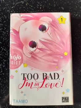 Manga Too Bad I'm In Love - Tome 1