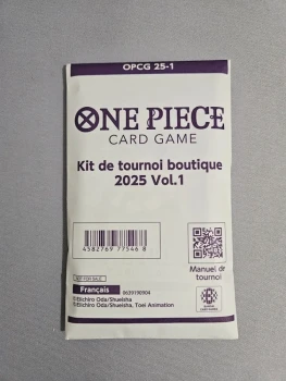 Kit de tournoi boutique One Piece 2025 Vol.1 (OPCG 25-1)