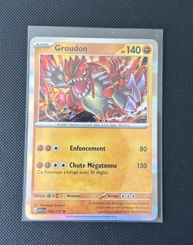 Carte Pokémon - Groudon 108/217 - Holo - Héros Transcendants
