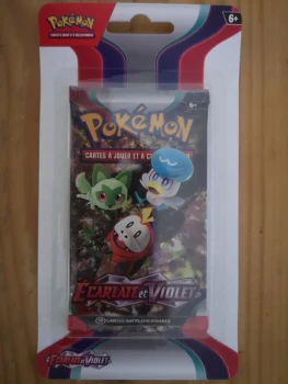 Pokémon Booster Ecarlate et Violet 1ere Edition Officiel Neuf sous blister Scellé 🎁