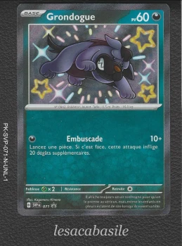 Grondogue 071 - FR - SVP - Ecarlate et Violet - Promos