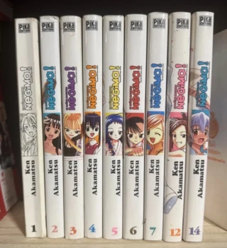 Tome 1 à 7+12 et 14 de Negima LeMaître Magicien