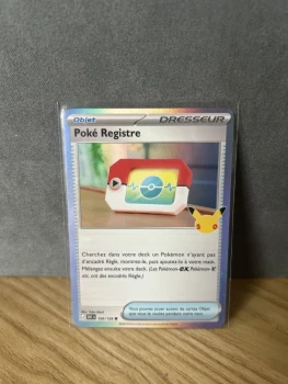 Carte Pokémon - 30eme anniversaire - Poke registre 126/128