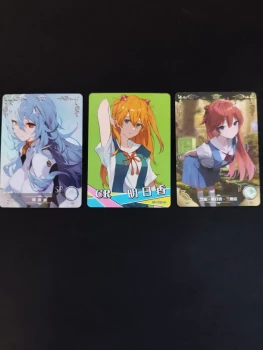 Lot 3 cartes Evangelion – Goddess Story (1 SR + 1 CR + 1 R)