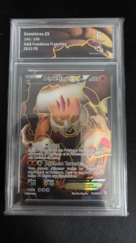 Carte Gradée Pokémon Collect Aura Démétéros EX 144/149 6 n°200908530