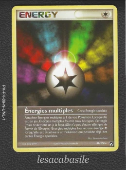 Energies mutliples 89/108 rare - FR - Ex Gardiens du Pouvoir (2008)