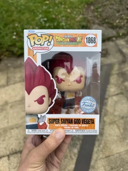 Funko Pop Super Saiyan God Vegeta 1868 - Dragon Ball Super