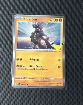 Carte Pokémon - Koraidon 86/128 - Holo - 30ème Anniversaire