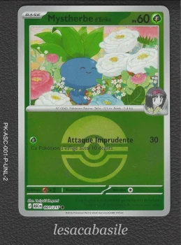 Mystherbe d'Erika 001/217 reverse Pokeball - ME2.5 - Héros Transcendants (2026)