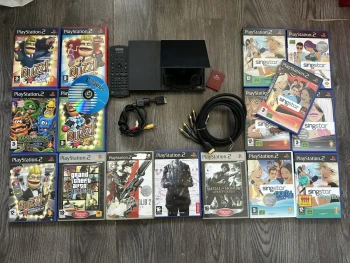 Console PS2 + jeux