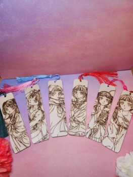 Marque page « les carnets de l’apothicaire » lot de 6