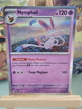 Carte Pokémon HOLO Nymphali 040/131 PRE SV8.5 Evolution Prismatique FR NEUF