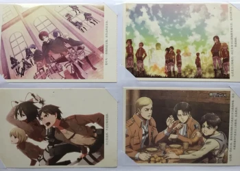 Goodies Manga Seinen L'attaque des titans SNK Carte Collection Pika