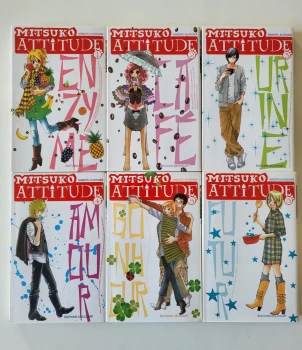 Mitsuko Attitude Intégrale : Tome 1 À 6 (Manga De Mamoru Kurihara)