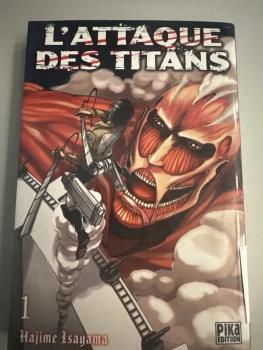Manga l attaque des titans vol 1
