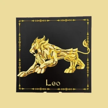 Saint Seiya – Armure du Lion | Portrait décoratif impression 3D | Chevaliers du Zodiaque