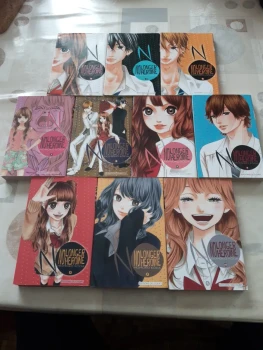 Lot 10 mangas - No longer heroine - integrale 10 tomes - Delcourt