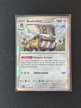 Carte Pokémon - Bastiodon 62/84 - Holo - Nuit Noire