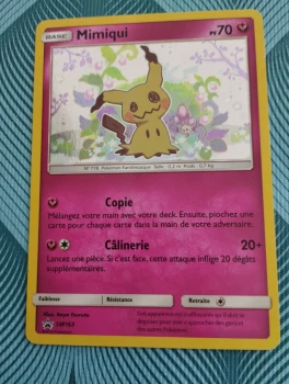 Carte Pokémon Mimiqui sm/163