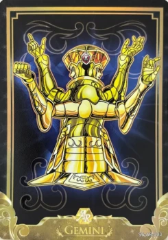 Carte Saint Seiya Kayou - SS-AR-003 - Armure des gémeaux