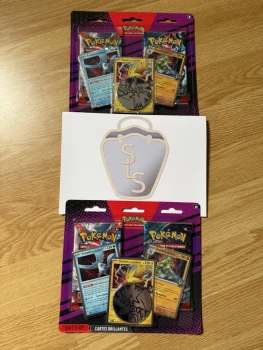 Lot de 2 Duopacks Pokémon, Electhor de la Team Rocket en français