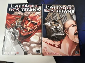 Lot « l’attaque des Titans »