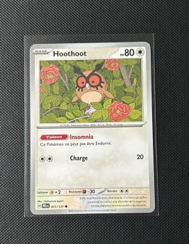 Carte Pokémon - Hoothoot 77/131 - Évolution Prismatique