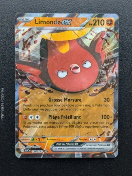Carte pokemon Limonde ex 114/217 RR - ME2.5 - Héros Transcendants (2026)