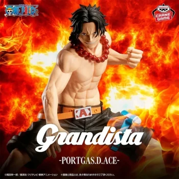 One Piece Grandista Portgas D. Ace Figurine Banpresto scellée