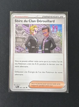 Carte Pokémon - Sbir du Clan Dérouillard 81/84 - Nuit Noire