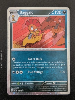 Carte pokemon Baggaïd ex SVP 188 - Ecarlate et Violet - Promos (2025)