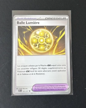 Carte Pokémon - Balle Lumière 191/217 - Héros Transcendants