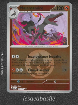 Malamandre 035/217 reverse Energie - ME2.5 - Héros Transcendants (2026)