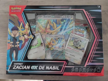 Coffrets zacian ex de Nabil