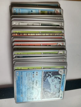 Lot 100 cartes Pokémon.