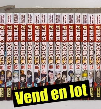 Fire Force : 15 tomes (sur 34)