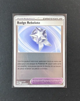 Carte Pokémon - Badge Rebelote 74/84 - Reverse - Nuit Noire