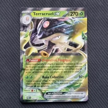 Carte pokemon Terracruel ex 005/091 - Destinées de Paldea (2024)