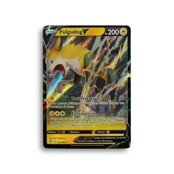 Carte Pokémon—fulgudog V—103/264—poing de fusion