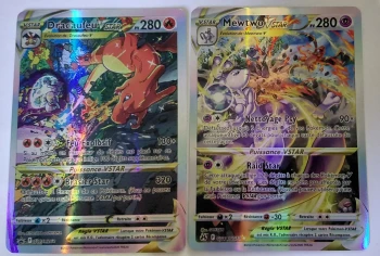 Lot Mewtow et Dracaufeu Vstar