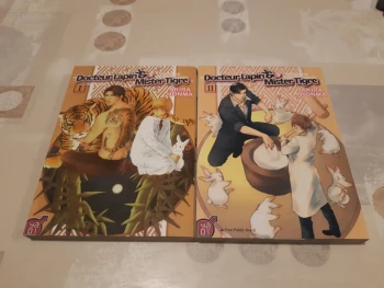 Lot yaoi - docteur lapin & mister tigre - tomes 1 et 2