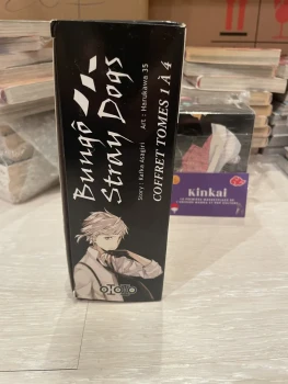 Bungo stray dogs coffret manga tome 1 à 4 coffret