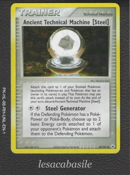 Ancient Technical Machine 86/101 reverse - EN - Ex Légendes Oubliées (2005)