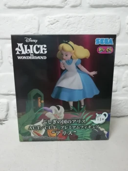 Figurine Disney Alice au Pays des Merveilles Act/Cut Sega