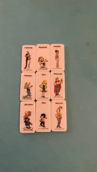 Lot Dominos Auchan. Astérix .Les Amis du village.